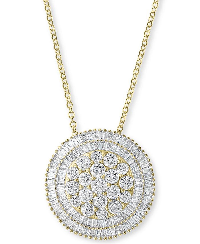 EFFY Collection EFFY Diamond Cluster Halo 16