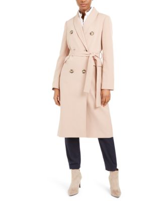 calvin klein beige trench coat