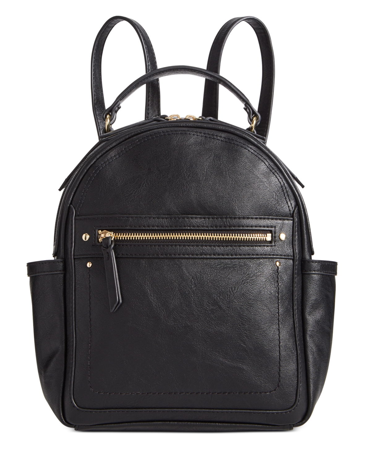 Inc International Concepts Riverton Backpack, Created For Macy's In Black,gold
