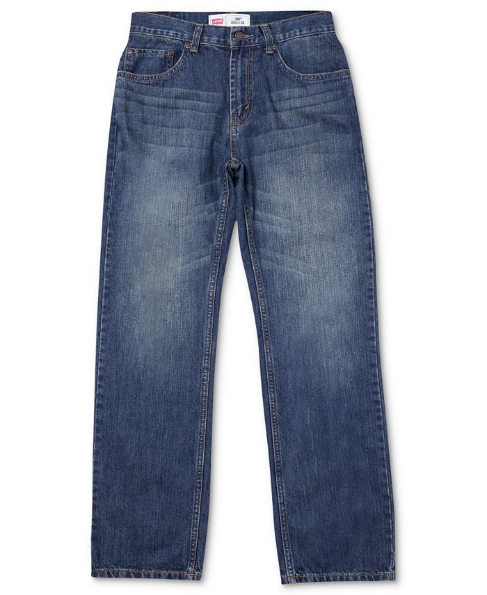 Levi's 505™ Regular Fit Jeans, Big Boys Husky (Size 8H) & Reviews - Jeans -  Kids - Macy's
