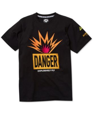Born Fly - Men's Slim-Fit Danger T-Shirt