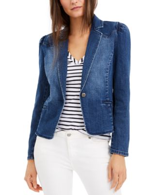 macys blue blazer