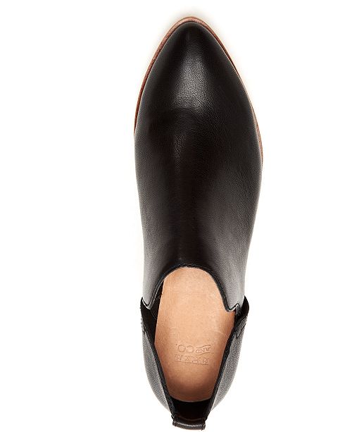 frye and co rubie slip on bootie