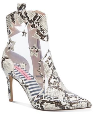 betsey johnson star booties