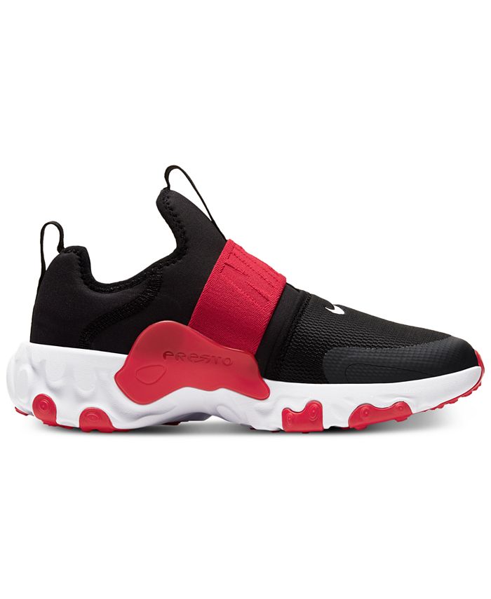 Nike Big Boys React Presto Extreme Running Sneakers from Finish Line ...