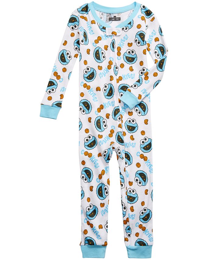 AME Toddler Boys 1Pc. Cookie Monster Pajamas Macy's