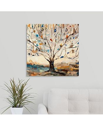 GreatBigCanvas - 24 in. x 24 in. "Merkaba Tree" by  Jodi Maas Canvas Wall Art