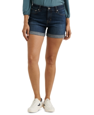 image of Lucky Brand Ava Roll-Up Jean Shorts