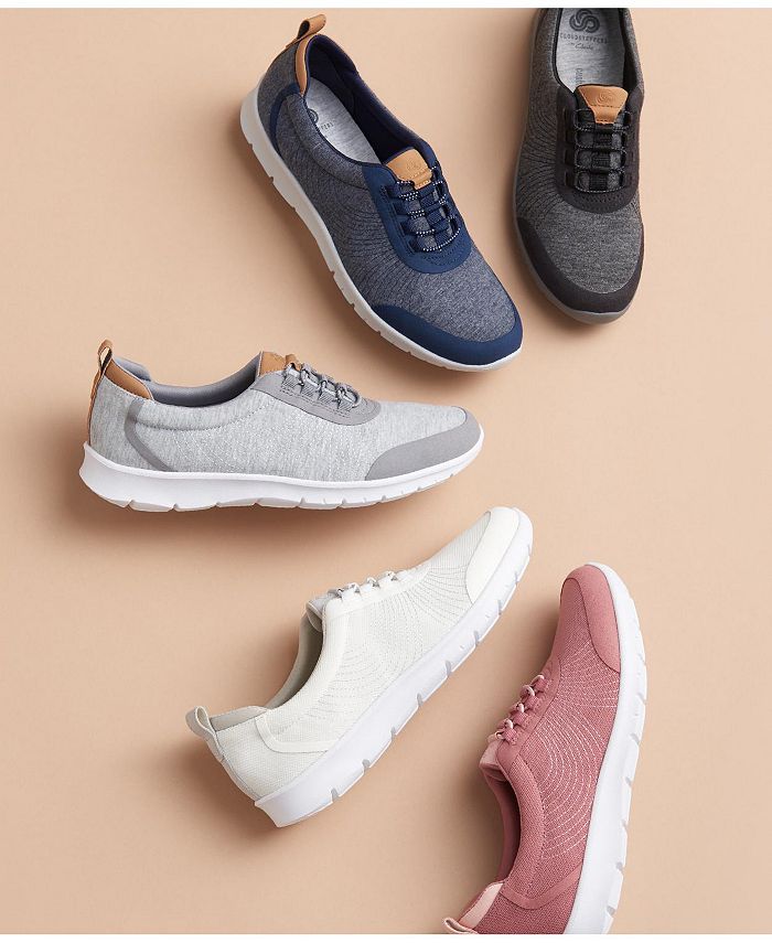clarks cloudsteppers step move fly women's sneakers