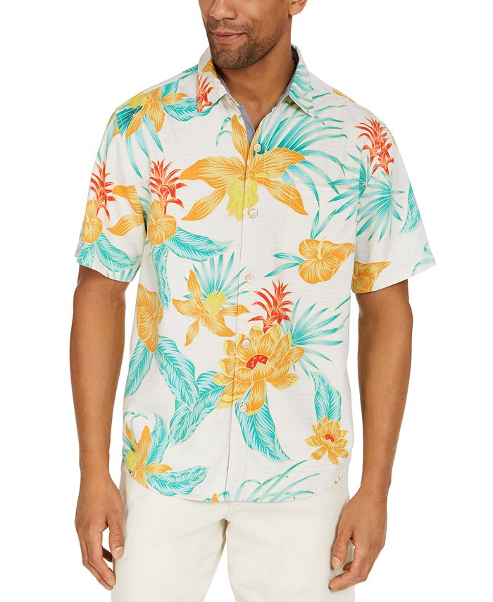 Tommy Bahama Men's Mahala Blooms IslandZone® Classic-Fit Tropical Print ...