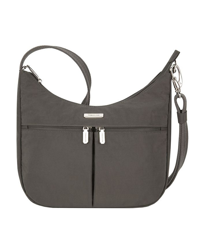 Travelon Antivol Essentials Sac à bandoulière compact, noir, One Size