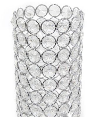 Elipse Crystal Decorative Vase