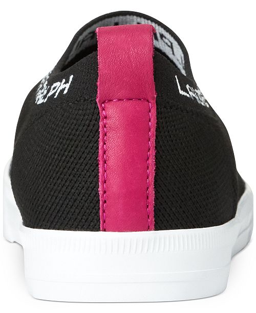 ralph lauren jordyn slip on sneakers