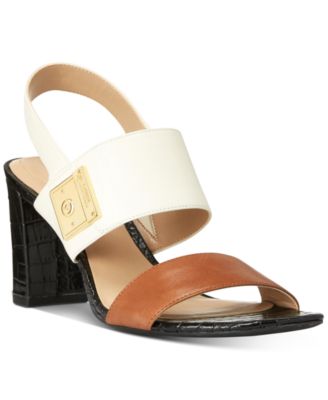 ralph lauren tan sandals
