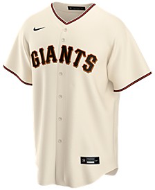 Men's San Francisco Giants Official Blank Replica Jersey