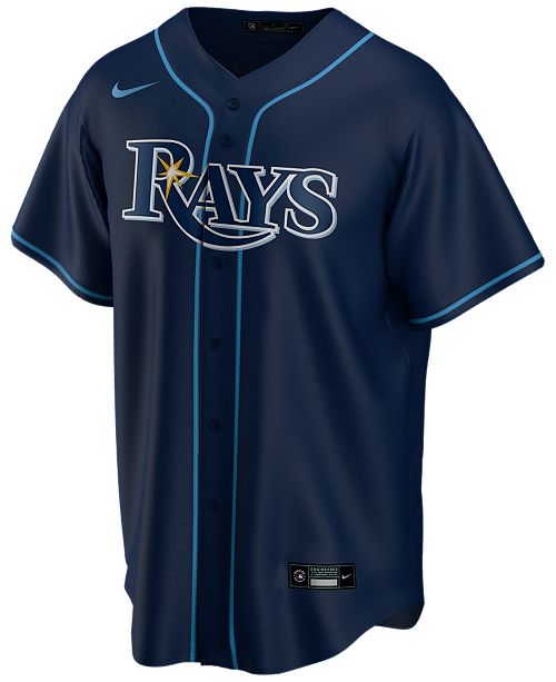 Nike Men S Tampa Bay Rays Official Blank Replica Jersey Reviews Sports Fan Shop By Lids Men Macy S