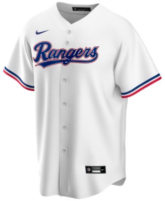 Nike Men's Texas Rangers Official Blank Replica Jersey - Macy's