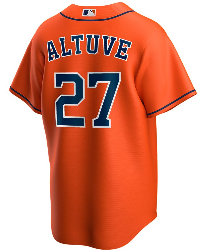 Houston Astros Orange Custom Jersey - All Stitched