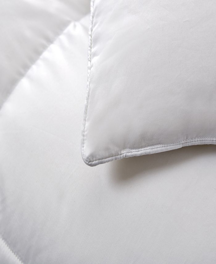 Serta White Down Fiber & Feather Light Warmth Comforter, Twin Macy's