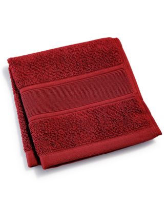 Sanders Solid Antimicrobial Cotton Washcloth, 13" x 13"
