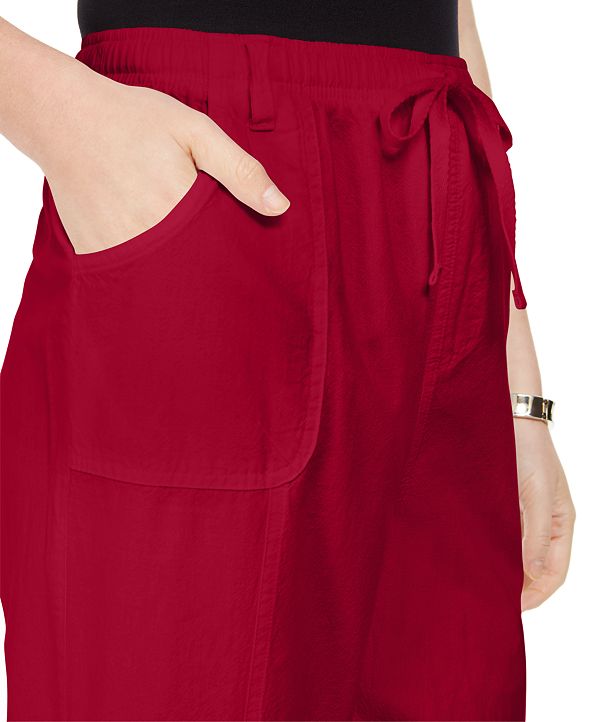 macy's karen scott petite capri pants