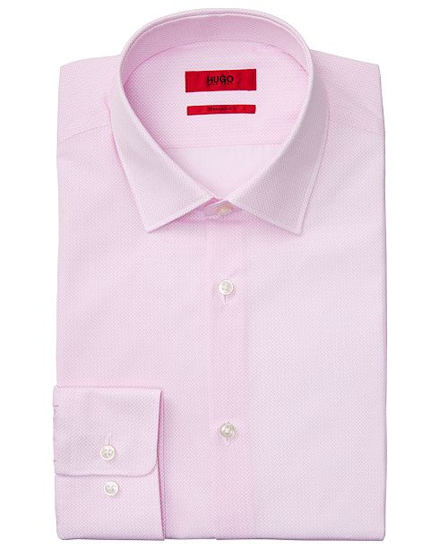 Hugo Boss Boss Men S Slim Fit Pink Mabel Dress Shirt Reviews