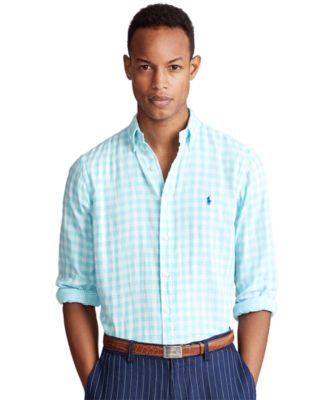 ralph lauren mens gingham shirt