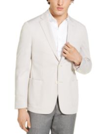 Mens Slim-Fit Knit Sport Coat