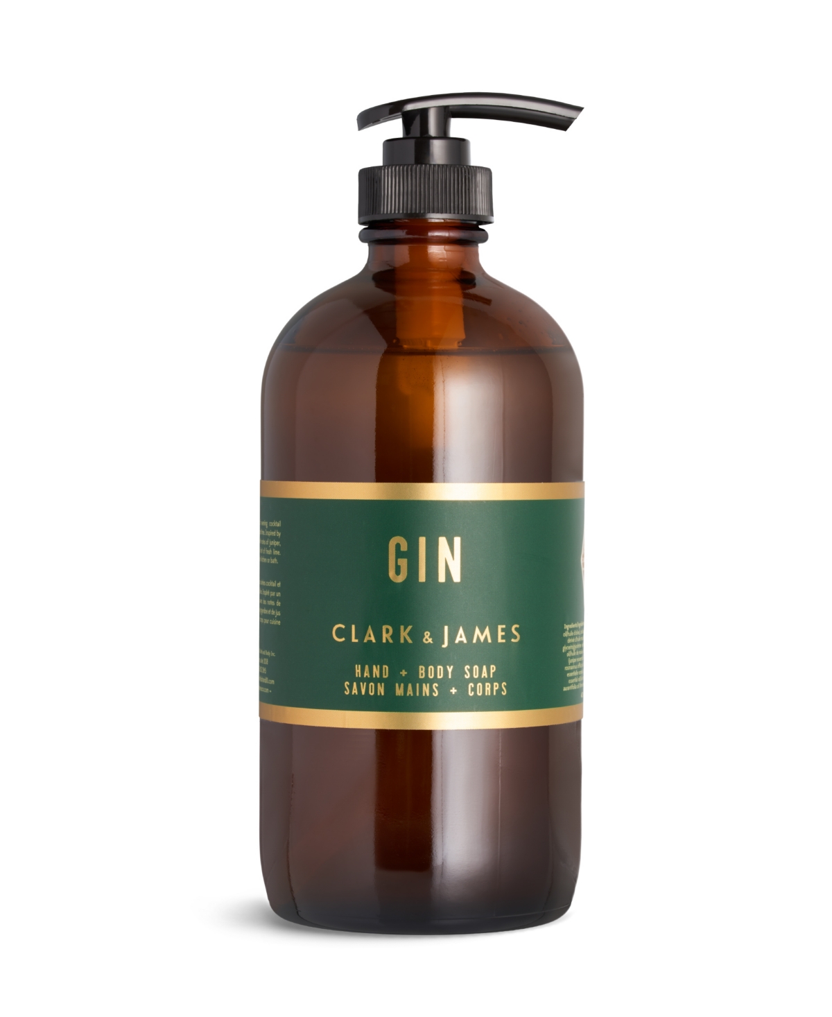 Clark & James Gin Hand Soap - Evergreen