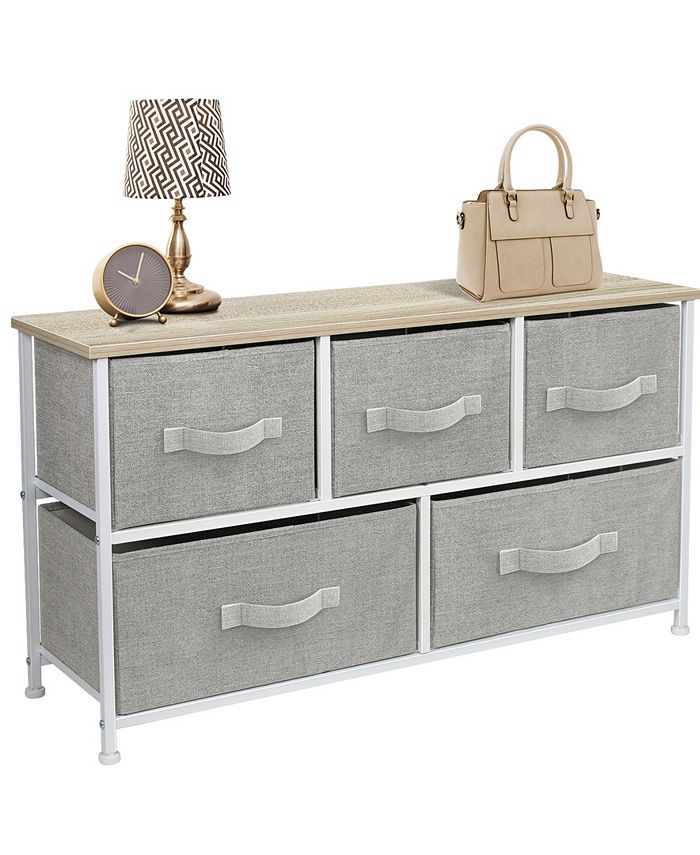 Sorbus Dresser with 5 Drawers Macy's