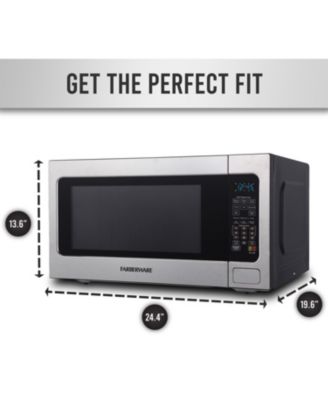 Professional FMO22ABTBKA 2.2 Cu. Ft. 1200-Watt Microwave Oven with Smart Sensor Cooking, Stainless Steel