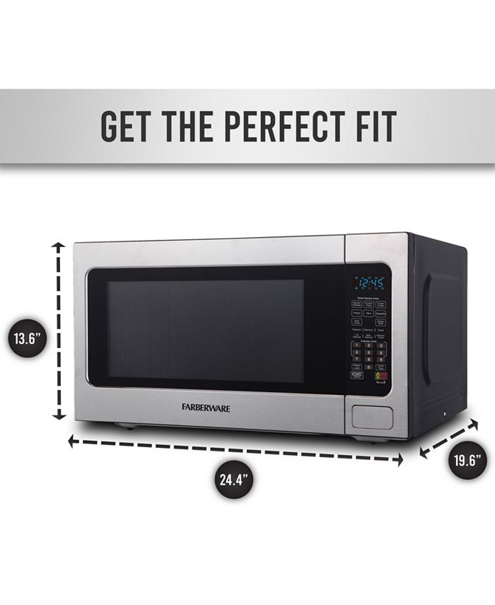 Farberware Professional FMO22ABTBKA 2.2 Cu. Ft. 1200Watt Microwave