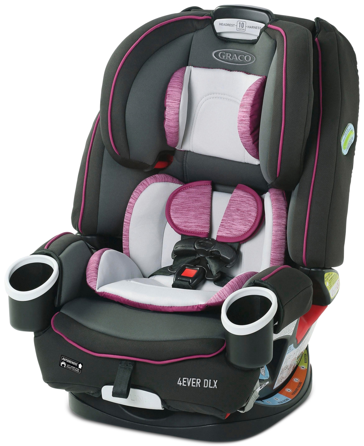 Graco 4ever Dlx 4-in-1 Car Seat In Joslyn,pink