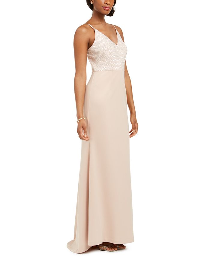 Vince Camuto Sequined Gown - Macy's