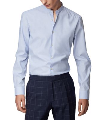 Hugo Boss - BOSS Men's Stand-Collar Shirt