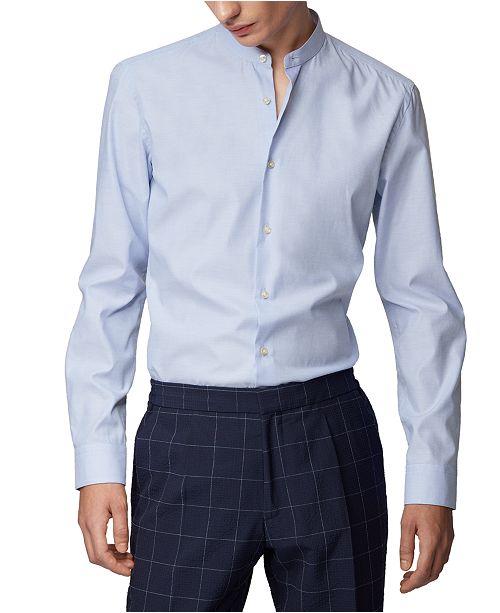 Hugo Boss Hugo Men S Jordi Stand Collar Shirt Reviews Hugo