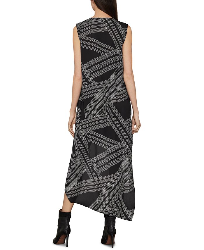 BCBGMAXAZRIA AbstractPrint HighLow Dress Macy's