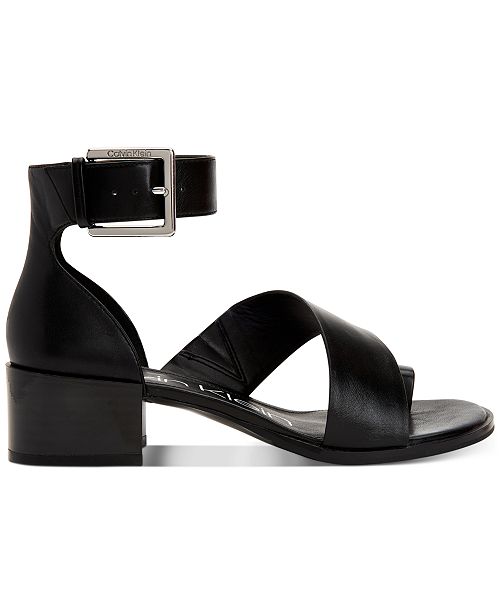 Calvin Klein Women's Pepa Dress Sandals & Reviews - Sandals & Flip ...