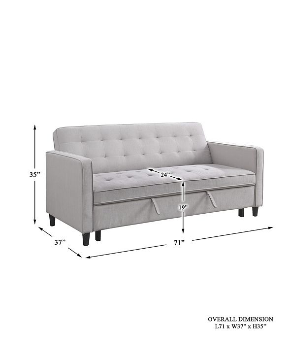 Furniture Ashland Sofa Bed & Reviews - Furniture - Macy's
