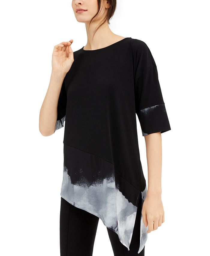 Macy's hot sale asymmetrical tops