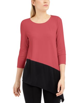 alfani asymmetrical top