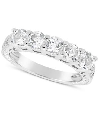 Garnet (1-1/2 ct. t.w.) Ring in Sterling Silver (Also Available in Peridot & White Topaz)