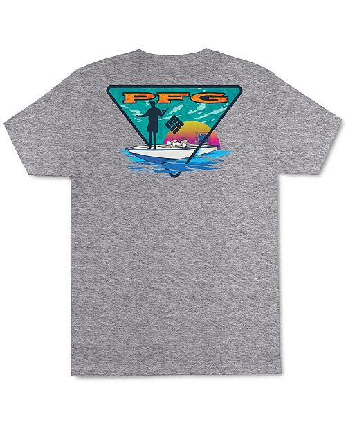 Columbia Sportswear Men S Pfg Fly Fishing Graphic T Shirt