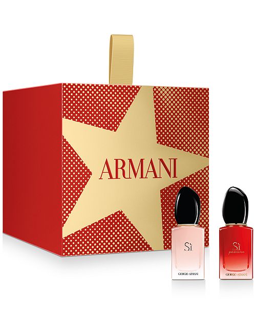 Giorgio Armani 2 Pc Si Deluxe Mini Gift Set Reviews All Perfume Beauty Macy S