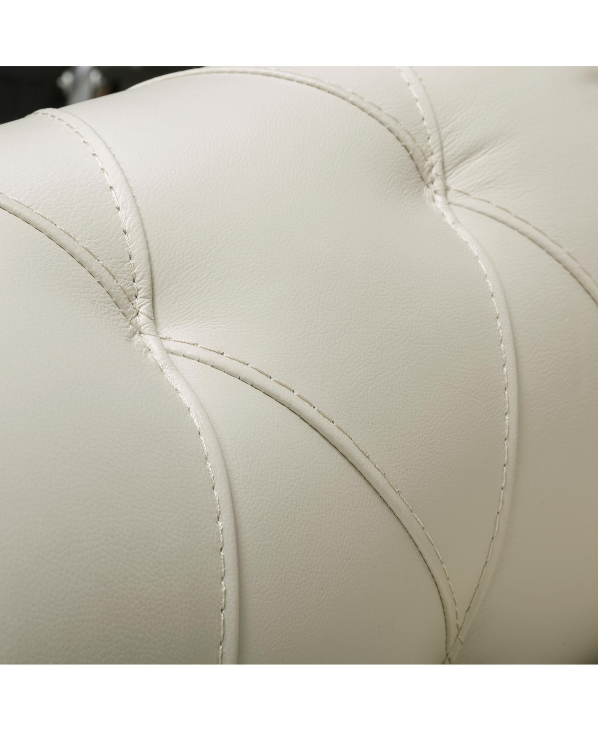 Jaira Tufted Leather Sofa