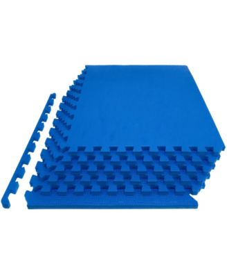 Exercise Puzzle Mat 1-in, 24 Sq Ft - 6 Tiles