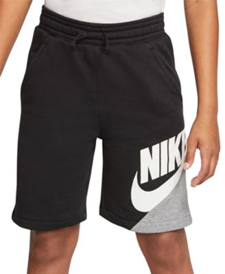 gray nike shorts boys