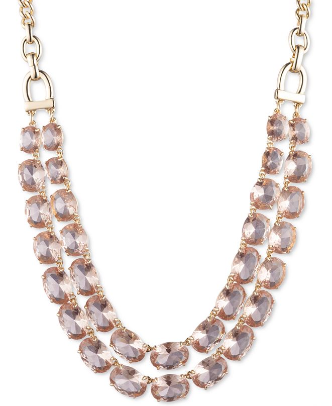 Lauren Ralph Lauren Gold-Tone Stone Double-Row Collar ... (661 x 808 Pixel)