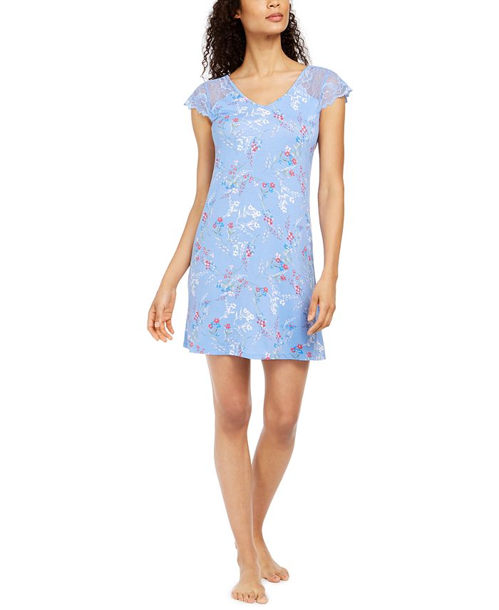 Charter Club Petite Lace Sleeve Nightgown, Created for Macy's & Reviews Bras, Underwear