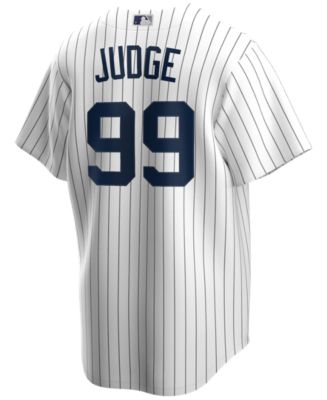 Majestic New York Yankees Men's Pinstripe Replica Player T-Shirt - Aaron  Judge - Macy's